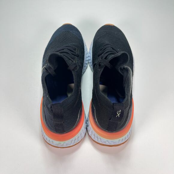 Nike Epic React Flyknit 2 Black Running Shoes Comfort BQ8927-003 Womens Size 8.5 - Picture 6 of 10